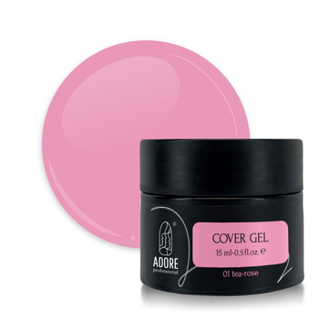 Adore Cover Builder Gel 01 Tea Rose 15ml