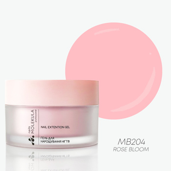 Molekula Professional Builder Gel Mousse MB204 - Rose Bloom, 30 ml