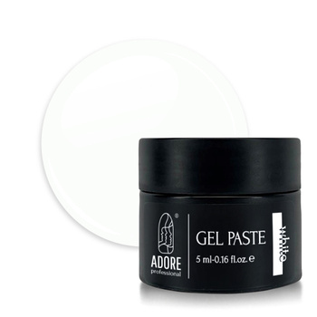 ADORE Gel Paste White - pasta żelowa z lepką warstwą, 5 g