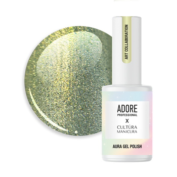 ADORE Lakier hybrydowy Cat's Eye Aura A-08, 8 ml
