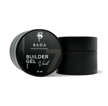 SAGA Professional Builder Gel Veil 07, 15 ml