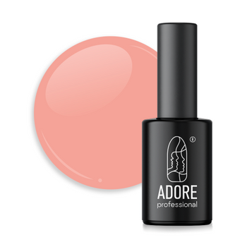 Adore Lakier hybrydowy do witraży MG-17 - coral, 8 ml