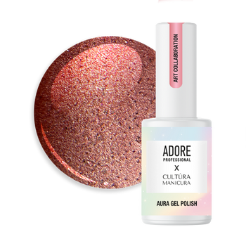 ADORE Lakier hybrydowy Cat's Eye Aura A-01, 8 ml