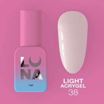 LUNAmoon Light Acrygel Nr.38, 13 ml