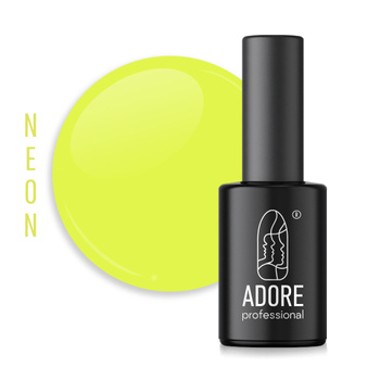 ADORE Profesjonalny neonowy lakier hybrydowy N-06 - lemon, 8 ml