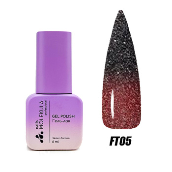 Molekula Professional Lakier hybrydowy Flash Thermo FT05, 6 ml