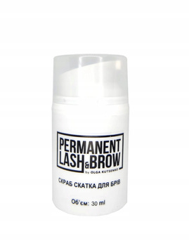 Peeling mechaniczny brwi Permanent Lash&Brow 30ml