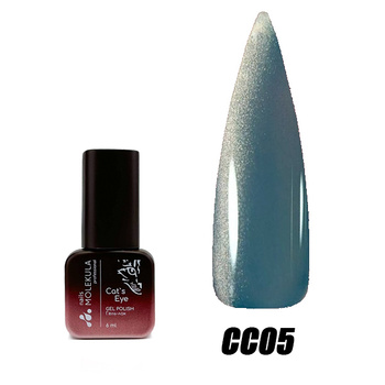 Molekula Professional Lakier hybrydowy Ceramic Cat's Eye CC05, 6 ml