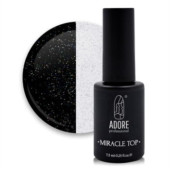 Adore Top Miracle 05, 8 ml - holographic glitter