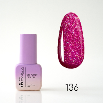 Molekula Professional Lakier hybrydowy Nr.136, 6 ml