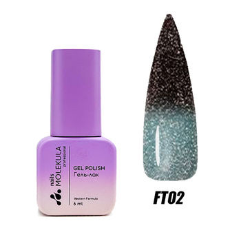 Molekula Professional Lakier hybrydowy Flash Thermo FT02, 6 ml