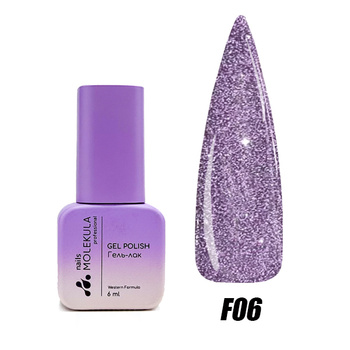 Molekula Professional Lakier hybrydowy Flash Effect F06, 6 ml