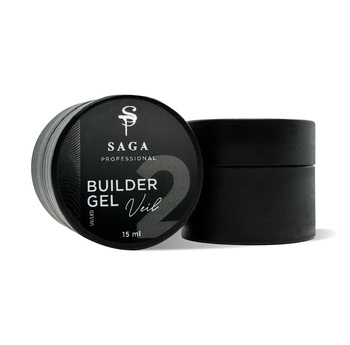 SAGA Professional Builder Gel Veil 02, 15 ml