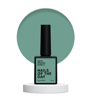 NAILSOFTHEDAY Let's special Dune/4 - hybrydowy lakier do paznokci, jednowarstwowy, 10 ml