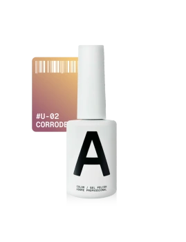 ADORE Lakier hybrydowy Cat's Eye Ugly U-02 corrode, 12 ml