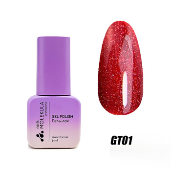 Molekula Professional Lakier hybrydowy Glint Touch GT01, 6 ml