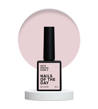 NAILSOFTHEDAY Let's special Dune/2 - hybrydowy lakier do paznokci, jednowarstwowy, 10 ml