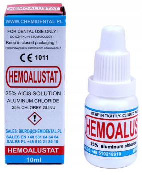 Płyn do tamowania krwawienia Hemoalustat, 10 ml