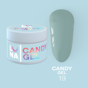 LUNAmoon Candy Gel Nr.19 - żel budujący, 15 ml