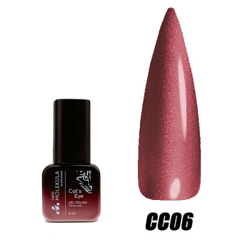 Molekula Professional Lakier hybrydowy Ceramic Cat's Eye CC06, 6 ml