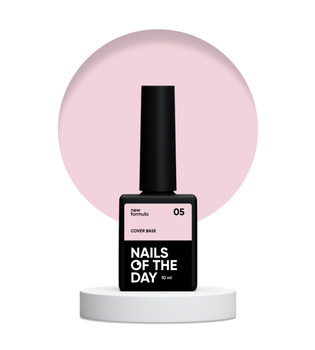 NAILSOFTHEDAY Cover base NEW Formula 05 -  baza hybrydowa, 10 ml