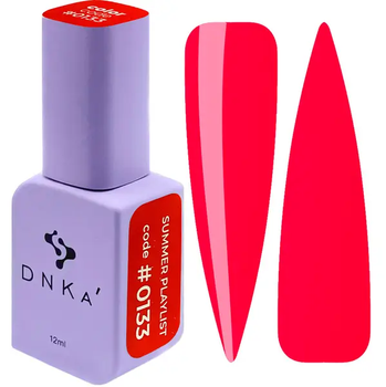 DNKa Gel Polish Color 0133 Letnia Playlista, 12 ml