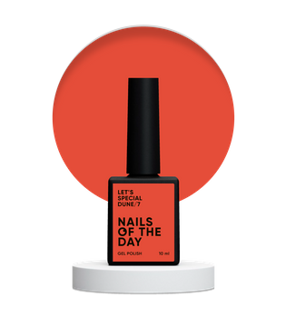NAILSOFTHEDAY Let's special Dune/7 - hybrydowy lakier do paznokci, jednowarstwowy, 10 ml