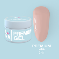 LUNAmoon Premium Gel Nr.06 - żel budujący, 30 ml
