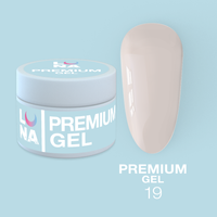 LUNAmoon Premium Gel Nr.19 - żel budujący, 30 ml