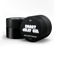 NAILSOFTHEDAY Smart Jelly Gel 02 - biały budujący żel-galaretka, 15 g