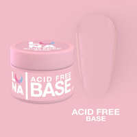 LUNAmoon Acid Free Base transparentna baza hybrydowa, 30 ml