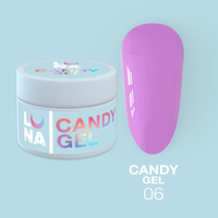 LUNAmoon Candy Gel Nr.06 - żel budujący, 15 ml