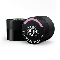 NAILSOFTHEDAY Liquid Acrygel 04 - różowy płynny akrylożel, 15 ml