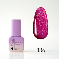 Molekula Professional Lakier hybrydowy Nr.136, 6 ml