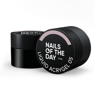 NAILSOFTHEDAY Liquid Acrygel 05 - zgaszony różowy płynny akrylożel, 15 ml