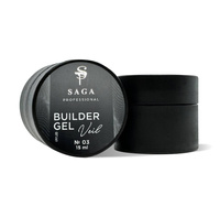 SAGA Professional Builder Gel Veil 03, 15 ml