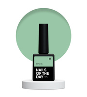 NAILSOFTHEDAY Bottle gel 14 - zielony żel do wzmocnienia i naprawy, 10 ml