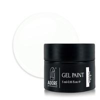 ADORE Gel Paint 01 White - farba żelowa z lepką warstwą, 5 g