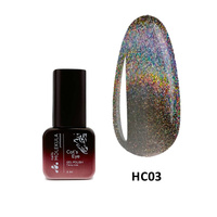 Molekula Professional Lakier hybrydowy Holographic Cat's Eye HC03, 6 ml