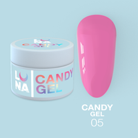 LUNAmoon Candy Gel Nr.05 - żel budujący, 15 ml