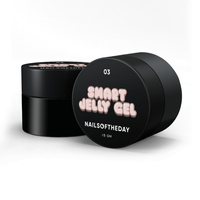 NAILSOFTHEDAY Smart Jelly Gel 03 - brzoskwiniowo-beżowy budujący żel-galaretka, 15 g