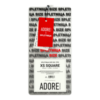 ADORE Formy żelowe do przedłużania paznokci SQUARE XS,  240 szt.