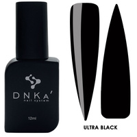 DNKa Gel Polish Ultra Black, 12 ml
