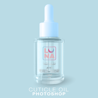 Lunamoon Photoshop Oil - suchy olejek do skórek o aromacie melona, 30 ml