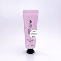 Molekula Professional Poly Gel Nr.08 Cream Vanilla, 15 ml